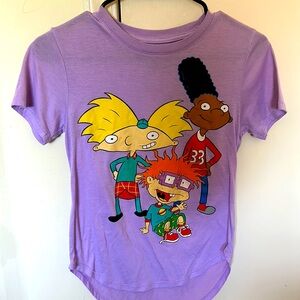 Nickelodeon multi character t shirt